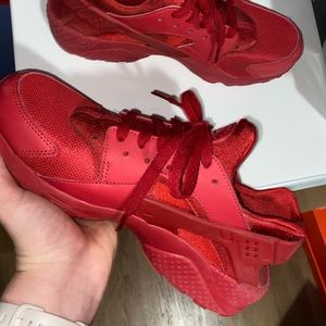 Nike red huraches